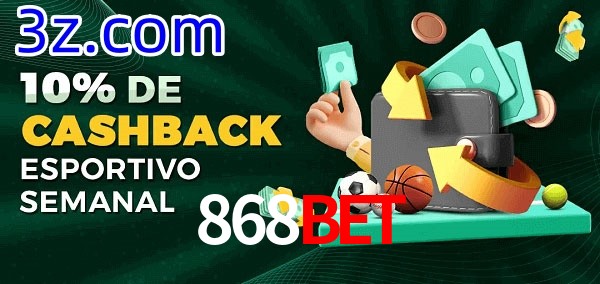 10% de bônus de cashback na 868Bet